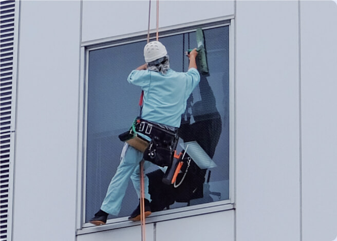 高所ロープアクセス